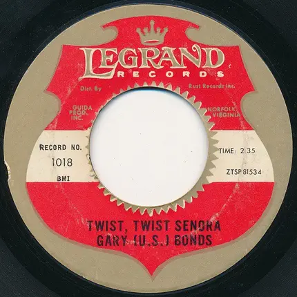 Gary U.S. Bonds - Twist, Twist Senora
