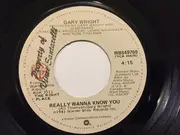 7inch Vinyl Single - Gary Wright - Really Wanna Know You / More Than A Heartache