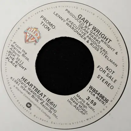 Gary Wright - Heartbeat