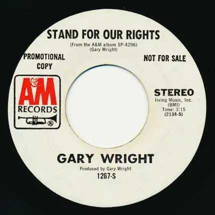 Gary Wright - Stand For Our Rights