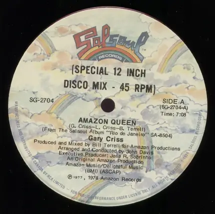Gary Criss - Amazon Queen / Brazilian Nights