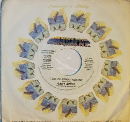 Gary Apple - I Can Live Without Your Love