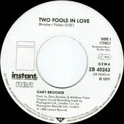 7'' - Gary Brooker - Two Fools In Love