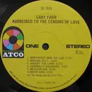 LP - Gary Farr - Addressed To The Censors Of Love