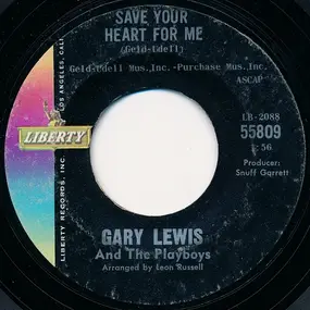 Gary Lewis & the Playboys - Save Your Heart For Me