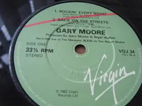 Gary Moore - Rockin' Every Night / Back On The Streets / Parisienne Walkways