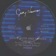 7'' - Gary Numan - White Boys And Heroes