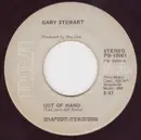 7'' - Gary Stewart - Out Of Hand / Draggin' Shackles