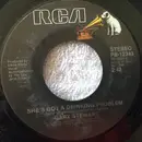 7'' - Gary Stewart - She's Got A Drinking Problem / Memories Swim In Whiskey