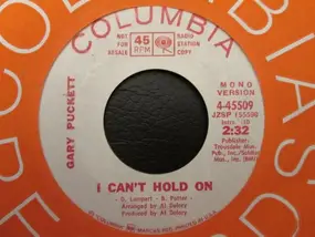 Gary Puckett - I Can't Hold On