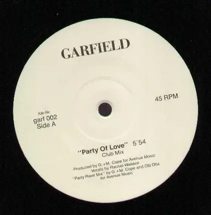 Garfield - Party Of Love