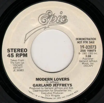 Garland Jeffreys - Modern Lovers