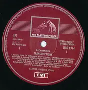 LP - Rachmaninoff / Garrick Ohlsson - Rachmaninoff Transcriptions