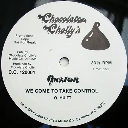 Gaston - We Come To Take Control