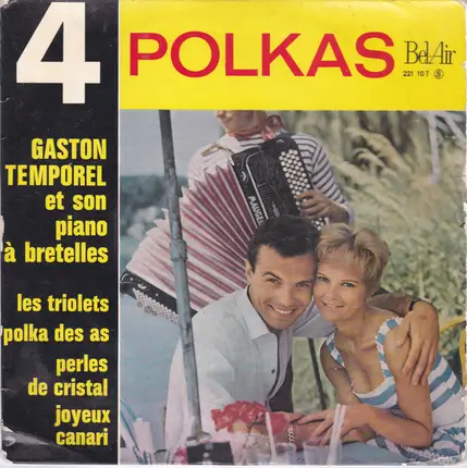 Gaston Temporel Et Son Piano À Bretelles - 4 Polkas
