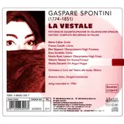 Double CD - Spontini - La Vestale - Digipak