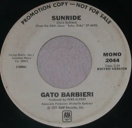 Gato Barbieri - Sunride