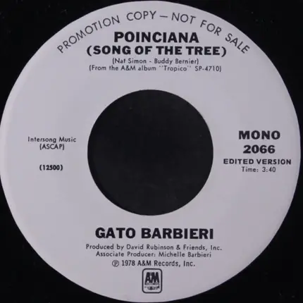 Gato Barbieri - Poinciana (Song Of The Tree)