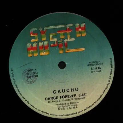 Gaucho - Dance Forever