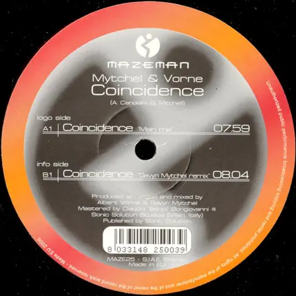 Gavyn Mytchel & Albert Vorne - Coincidence
