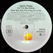 LP - Gavin Friday & Maurice Seezer - Each Man Kills The Thing He Loves