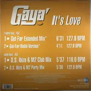 12inch Vinyl Single - Gaya' - It's Love