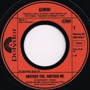 7inch Vinyl Single - Gemini - Another You, Another Me