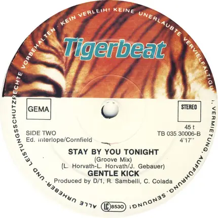 Gentle Kick - Stay By You Tonight