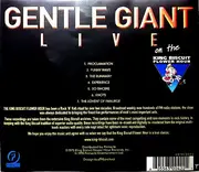 CD - Gentle Giant - Live On The King Biscuit Flower Hour