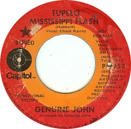 Genuine John - Tupelo Mississippi Flash