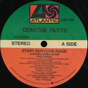 Genuine Parts - Start Our Love Again