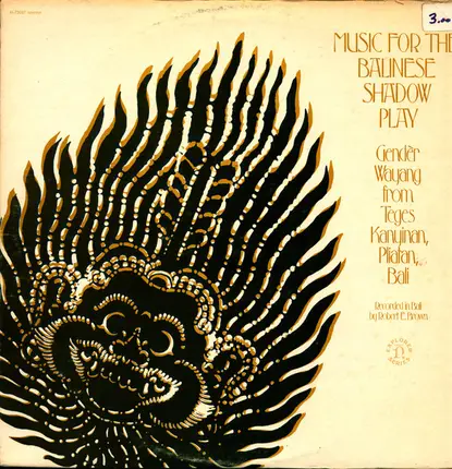 Gendèr Wayang - Music For The Balinese Shadow Play