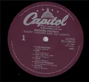 LP - Gene Norman Presents Gerry Mulligan Tentette , Shorty Rogers And His Giants - Modern Sounds - Purple Labels