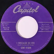 Gene O'Quin - I Specialize In Love / Too Hot To Handle