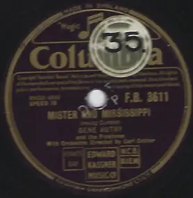 Gene Autry - Mississippi Valley Blues / Mister And Mississippi