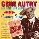 CD - Gene Autry - Back In De Saddle Again - 22 Country Songs
