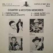 Gene Autry & The Cass County Boys - Country & Western Memories Vol. 2