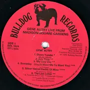 LP - Gene Autry - Live From Madison Square Garden