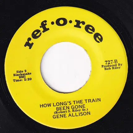 Gene Allison - (Medley) You Can Make It If You Try - Have Faith / How Long's The Train Been Gone