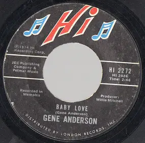 Gene Anderson - Baby Love / Congratulations