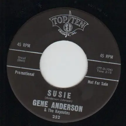Gene Anderson & The Keynotes - I've Got It Bad / Susie