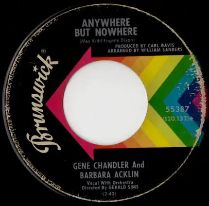 Gene Chandler And Barbara Acklin - From The Teacher To The Preacher