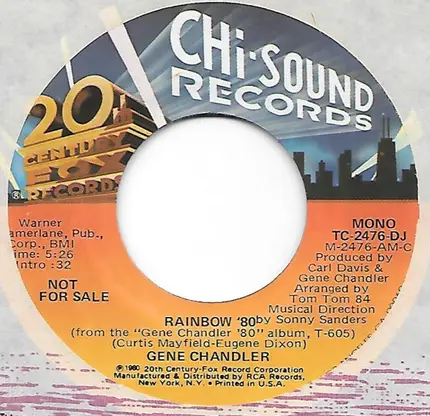 Gene Chandler - Rainbow '80