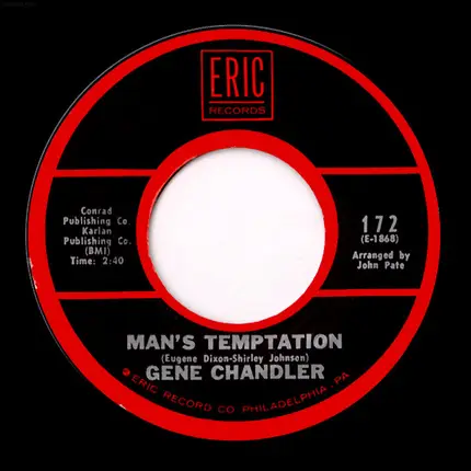 Gene Chandler - Rainbow / Man's Temptation