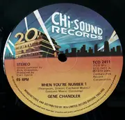 12inch Vinyl Single - Gene Chandler - When You're Number 1