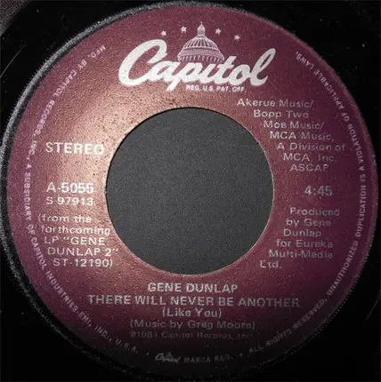 Gene Dunlap Featuring Philippe Wynne - Something Inside My Head