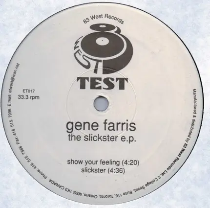 Gene Farris - The Slickster E.P.