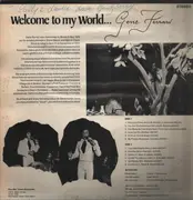 LP - Gene Ferrari - Welcome To My World - Signed by Gene Ferrari on bc.