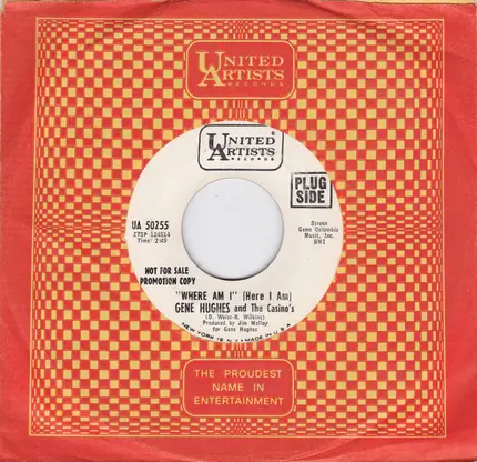 Gene Hughes And The Casinos - Where Am I (Here I Am)