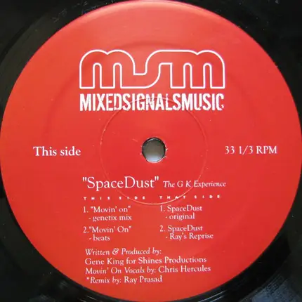Gene King - Space Dust / Movin' On